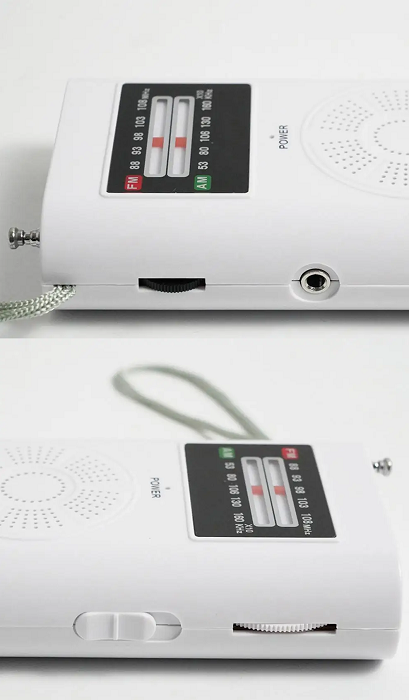 Φορητό ραδιόφωνο mini - PR-206 - 802063 - White