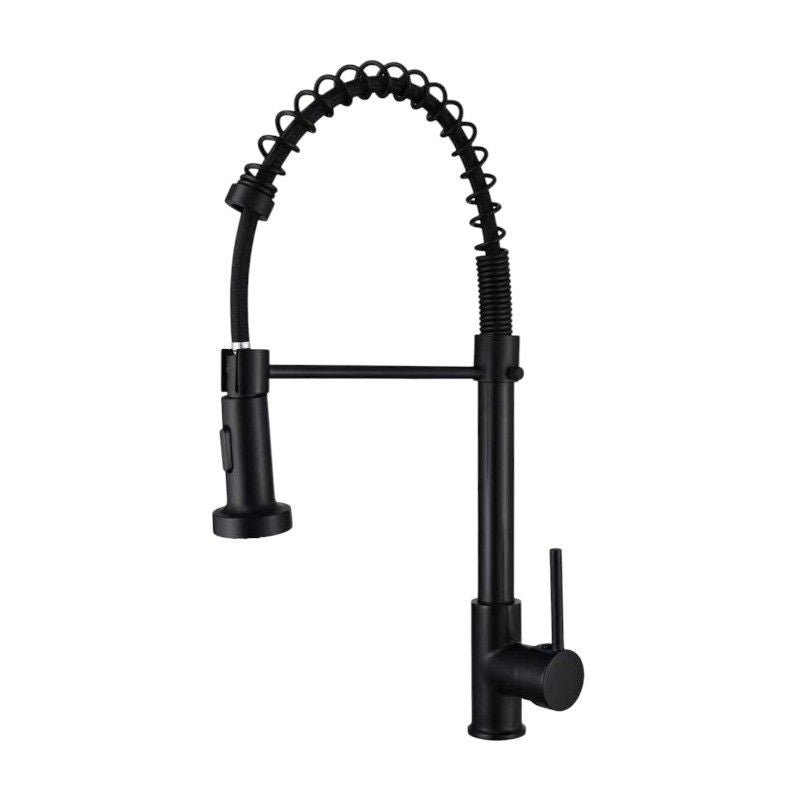 Kitchen faucet with extendable head - Black - 802356