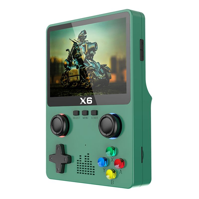 Φορητή κονσόλα παιχνιδιών - X6 - 810439 - Green