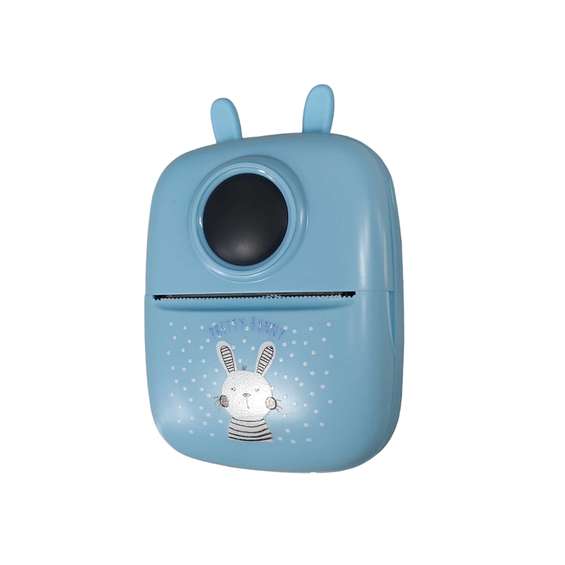 Children's mini printer - D7 - 810699 - Blue