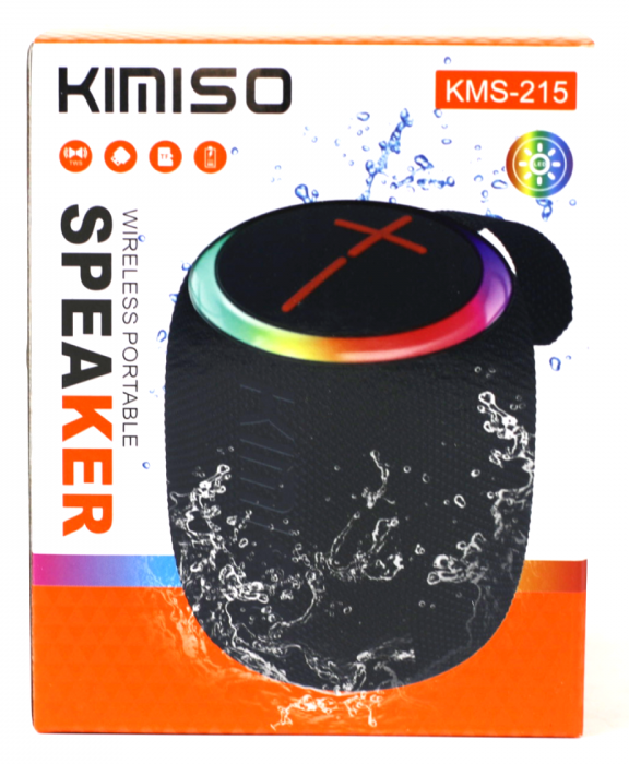 Wireless Bluetooth speaker - KMS-215 - 810880 - Black