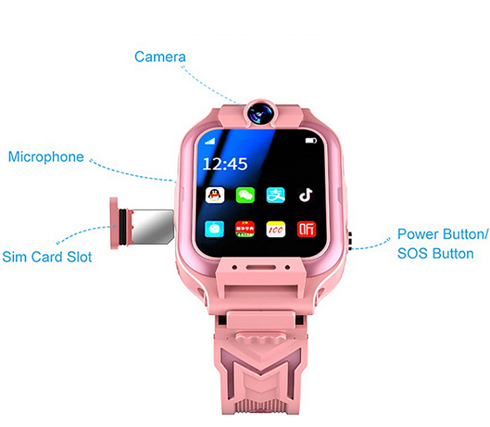 Παιδικό smartwatch - C85 - 810996 - Black