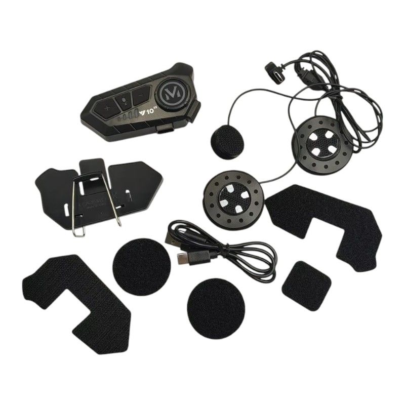 Ασύρματη ενδοεπικοινωνία κράνους μοτοσυκλέτας - Bluetooth - Y10-2X - 811696