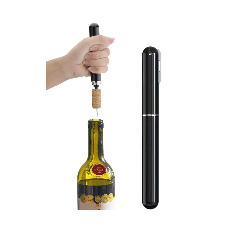 Air Pressure Wine Opener - Corkscrew - KH1-002101 - 812549 - Black