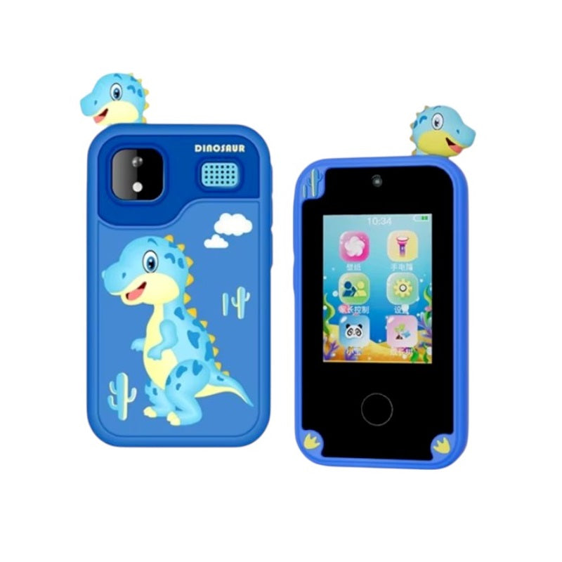 Children's smartphone with camera &amp; games - D13 - 812860 - Blue