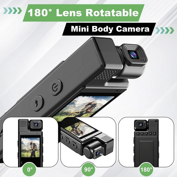 Portable mini surveillance camera with clip - 812907