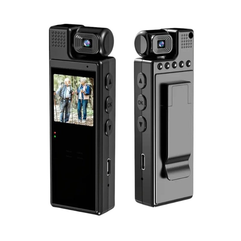 Portable mini surveillance camera with clip - 812907