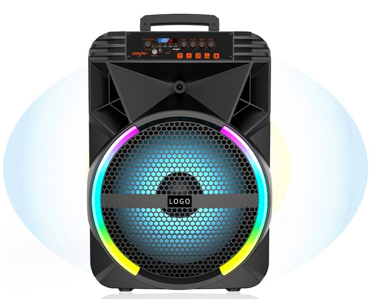Φορητό ηχείο subwoofer με μικρόφωνο Karaoke - ABS-15101 - 813690