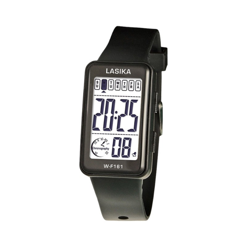 Ψηφιακό ρολόι χειρός - LS161 - Lasika - 817391 - Black/Black