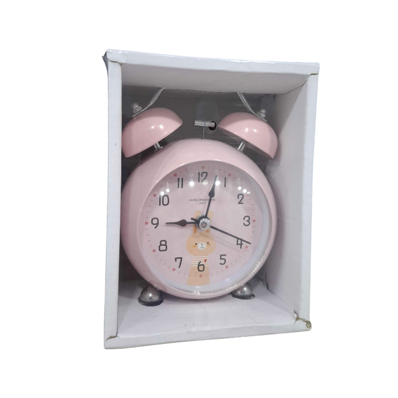 Table clock - Alarm clock - 670-4 - 820186 - Pink