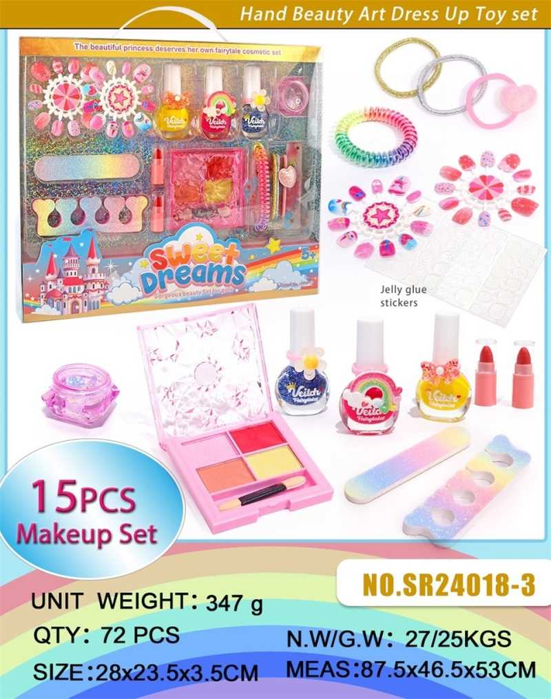 Παιδικό σετ ομορφιάς - Μακιγιάζ & Μανικιούρ - SR24018-315 - 917352