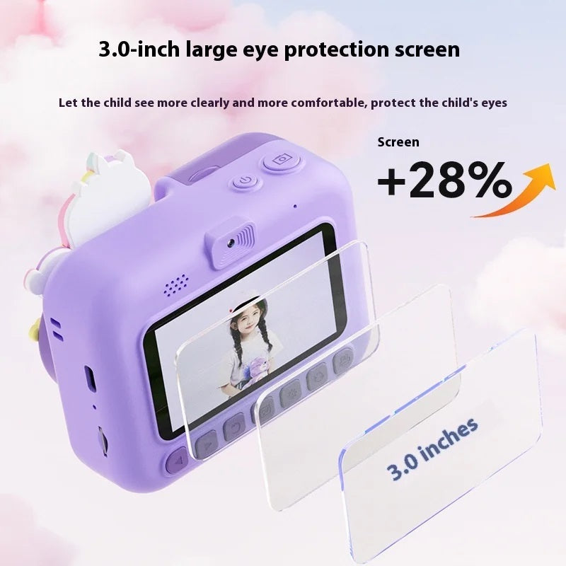 Children's Instant Camera with Printer - D3 - 851548 - Blue