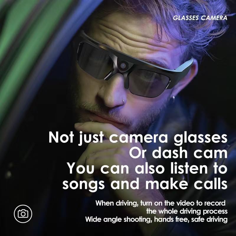 Bluetooth Smart Glasses with Camera - YJ01 - 851555