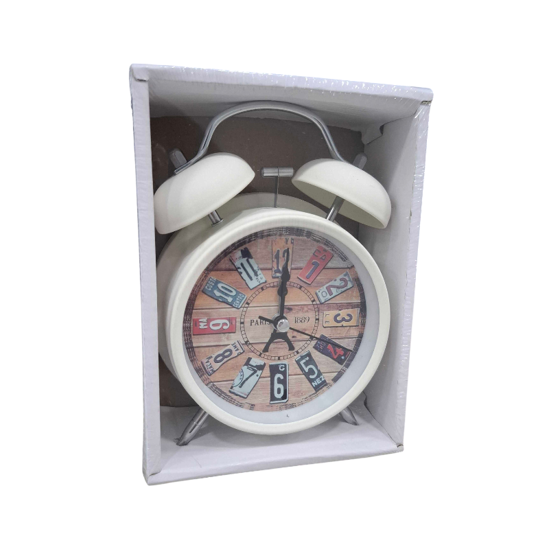 Table clock - Alarm clock - 8806-2 - 880621 - Beige