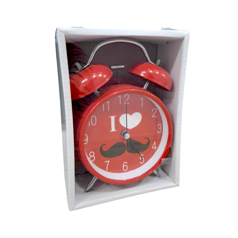 Table clock - Alarm clock - 8806-9 - 880635 - Red
