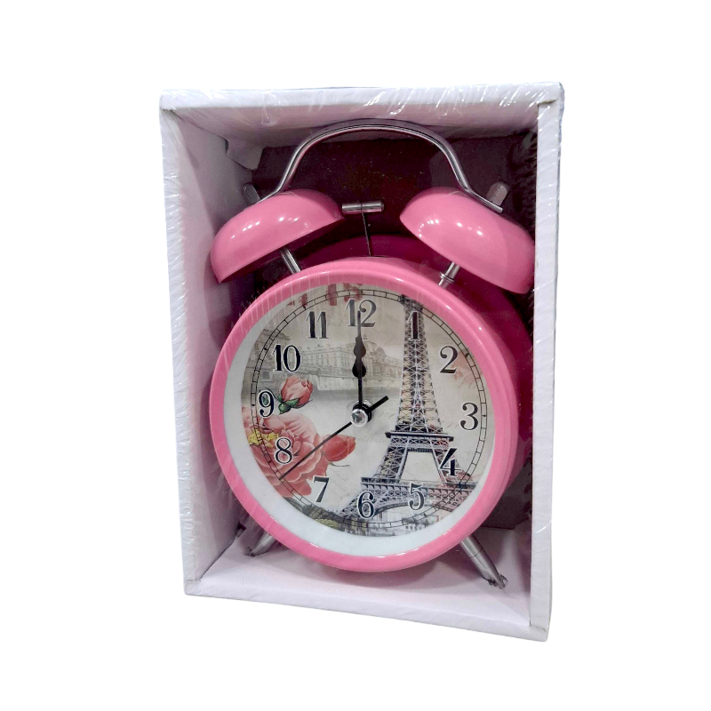 Table clock - Alarm clock - 8806T-6 - 880669 - Pink