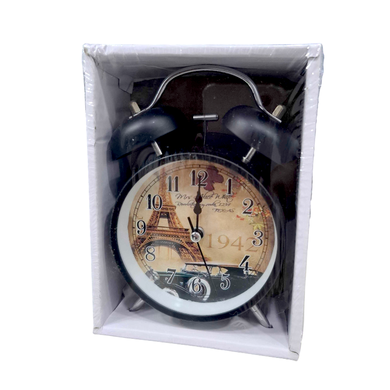 Table clock - Alarm clock - 8806T-6 - 880669 - Black