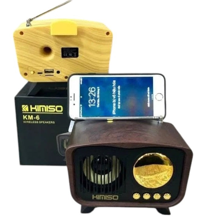 Ασύρματο ηχείο Bluetooth - KM-6 - 886366 - Dark Brown