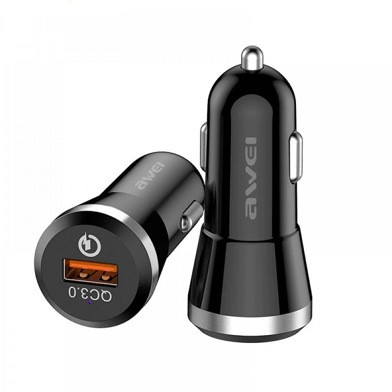 Φορτιστής αναπτήρα αυτοκινήτου - Quick Charger - C825 - AWEI - 888452 - iThinksmart.gr