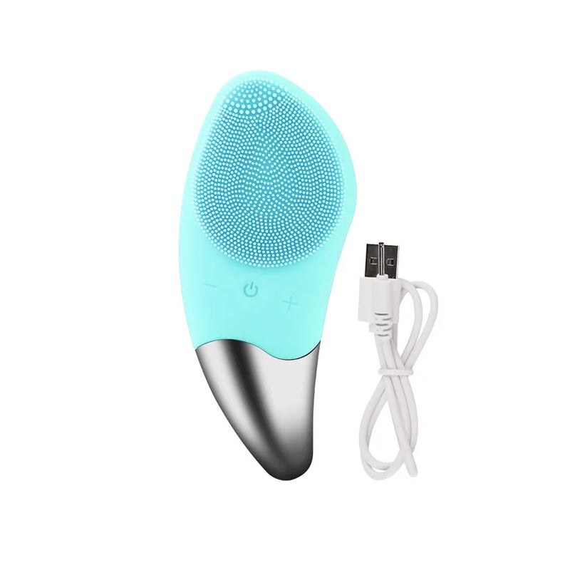 Rechargeable facial cleansing brush – 889650 - Light Blue