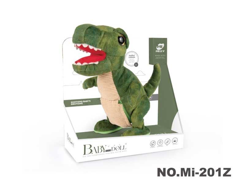 Λούτρινος ηλεκτρονικός Δεινόσαυρος με κίνηση & ήχο - Mi-201Z - 917124