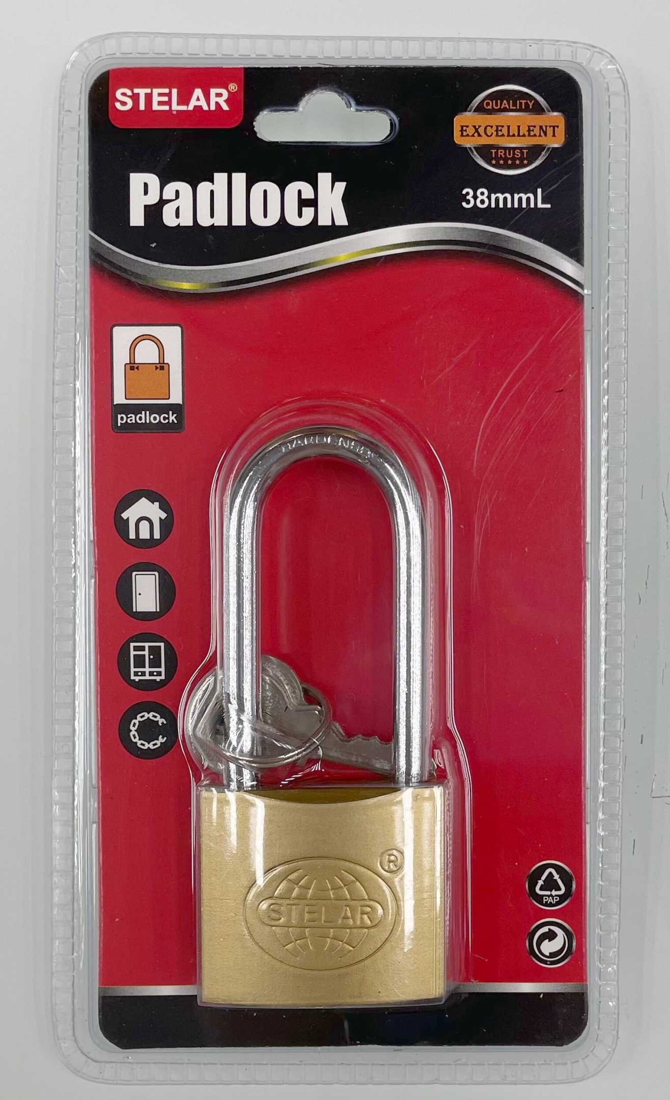 Long padlock - STELAR - 38mm - 586837