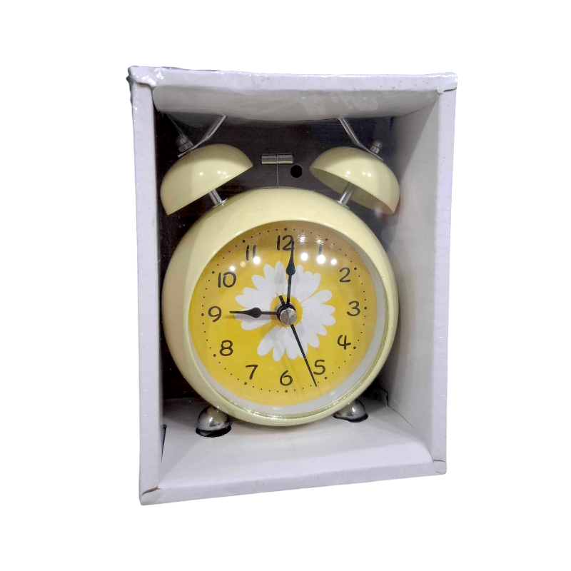 Table clock - Alarm clock - 670-5 - 920183 - Yellow
