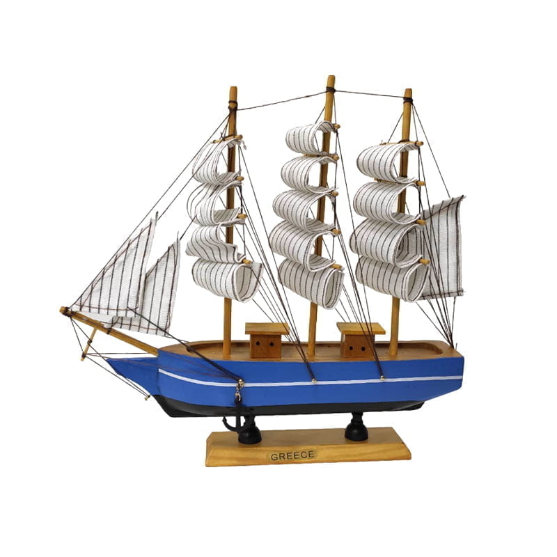 Decorative Souvenir - Sailing boat - 8-10cm - 920846