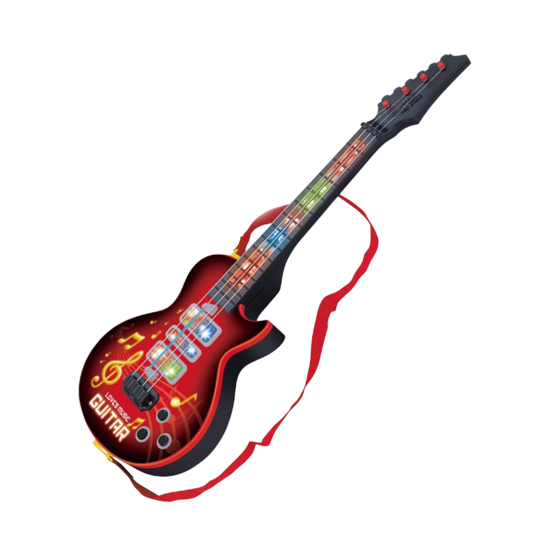 Children's electronic guitar - 939A - 922160 - Red
