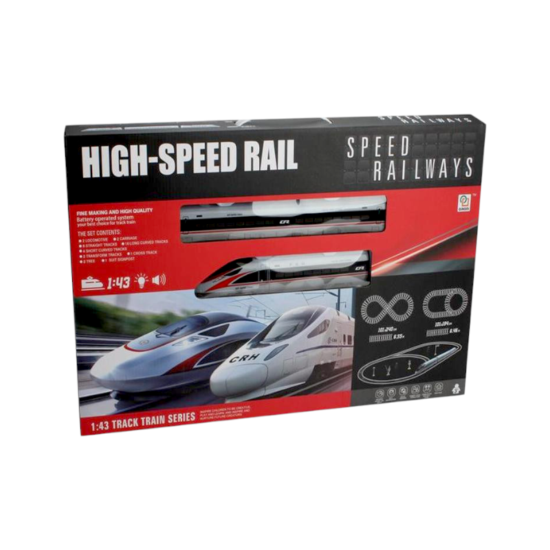 Musical train set with tracks - 1801A-15 - 922288