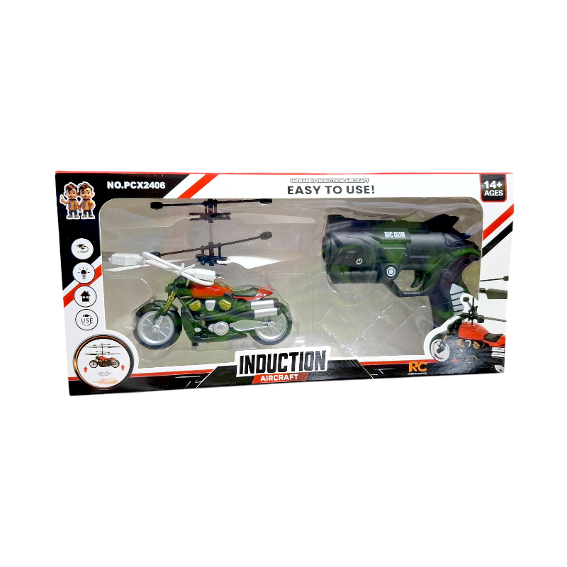 Remote-controlled motorcycle with propellers - PXC1903B - 923127