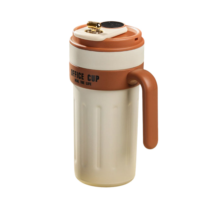 Portable thermos with digital thermometer - 650ml - 954200