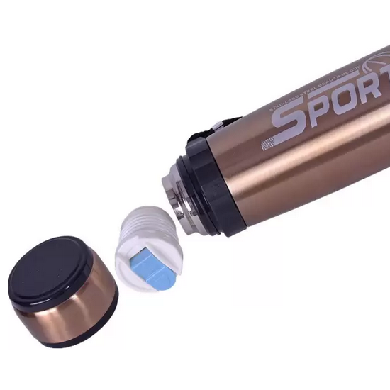 Portable thermos flask - 600ml - 954255 - Silver