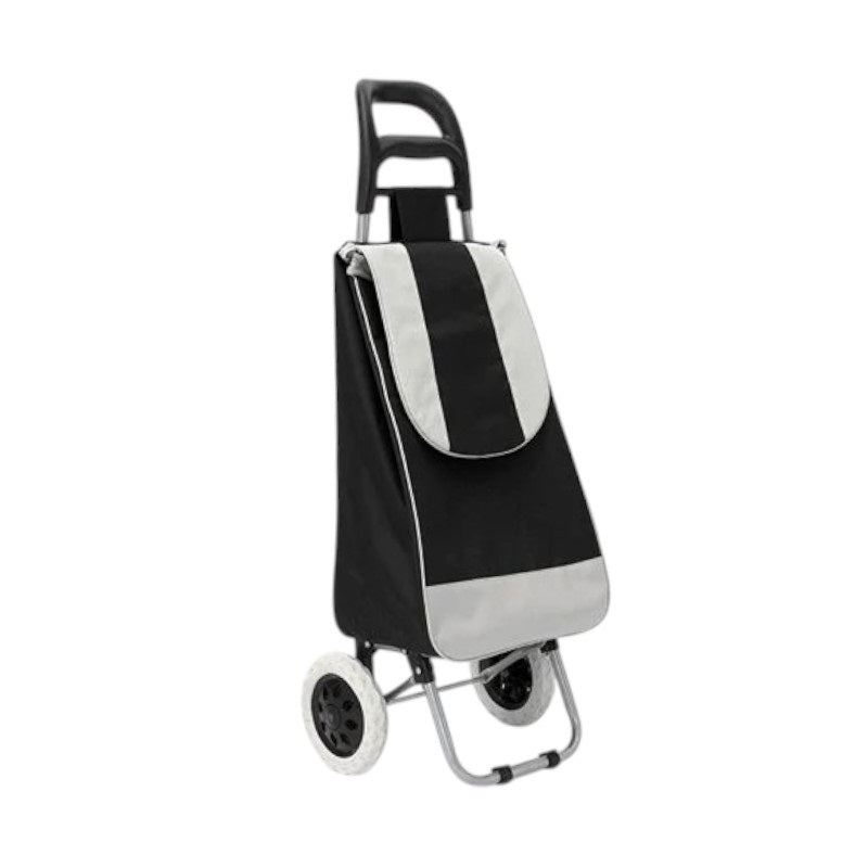 Fabric shopping cart - ZZ 302B-2X - 981263 - Black