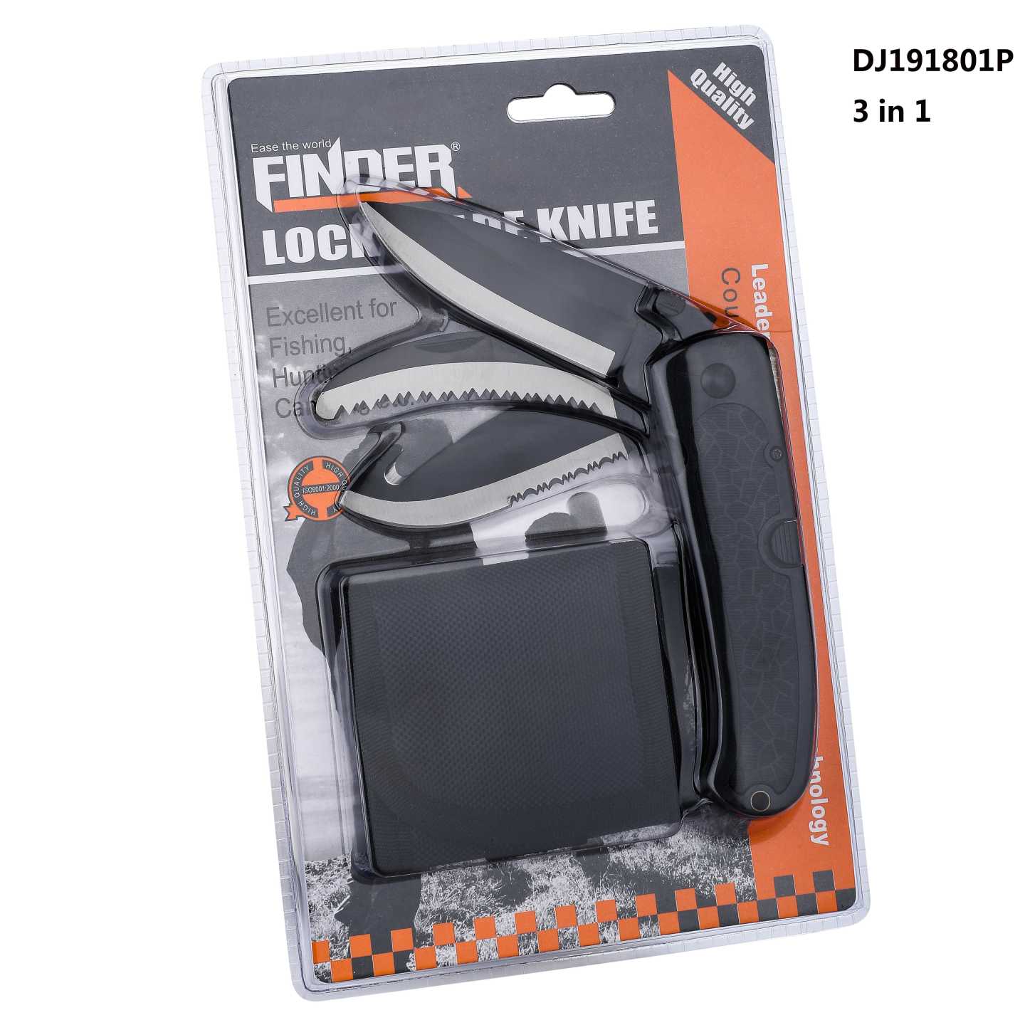 Multi-tool knife - 3in1 - 210mm - Finder - 191801