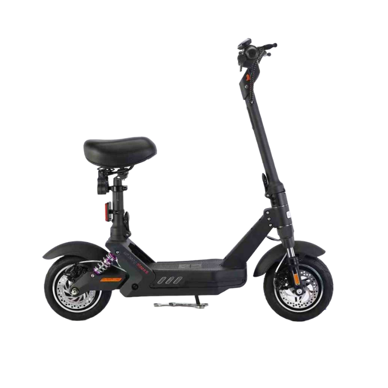 Electric Scooter with Saddle - 10" - C1 - 500W - 45km/h - 986025 - Black