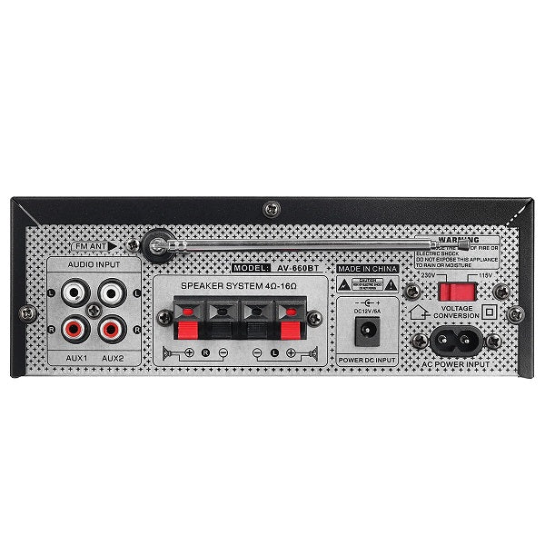 Στερεοφωνικός ραδιοενισχυτής - 660BT - 996604