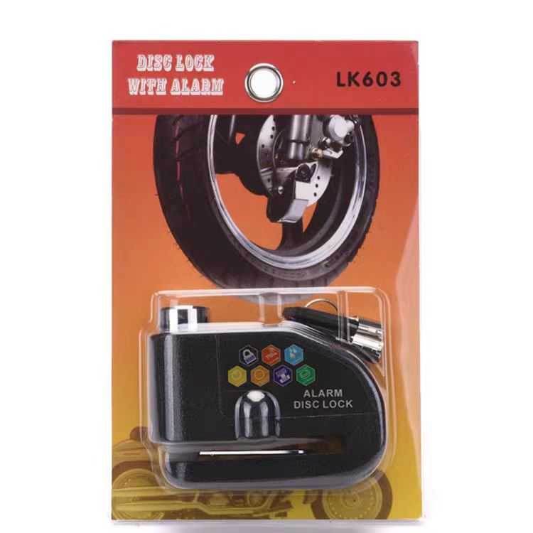 Motorcycle disc brake padlock with alarm - Disc lock - 587094