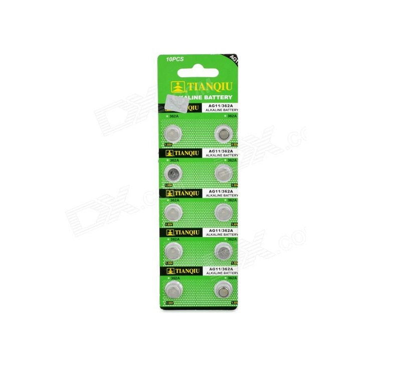 Αλκαλικές μπαταρίες - AG11/362A – 1.55V - 10pcs - 681118 - iThinksmart.gr