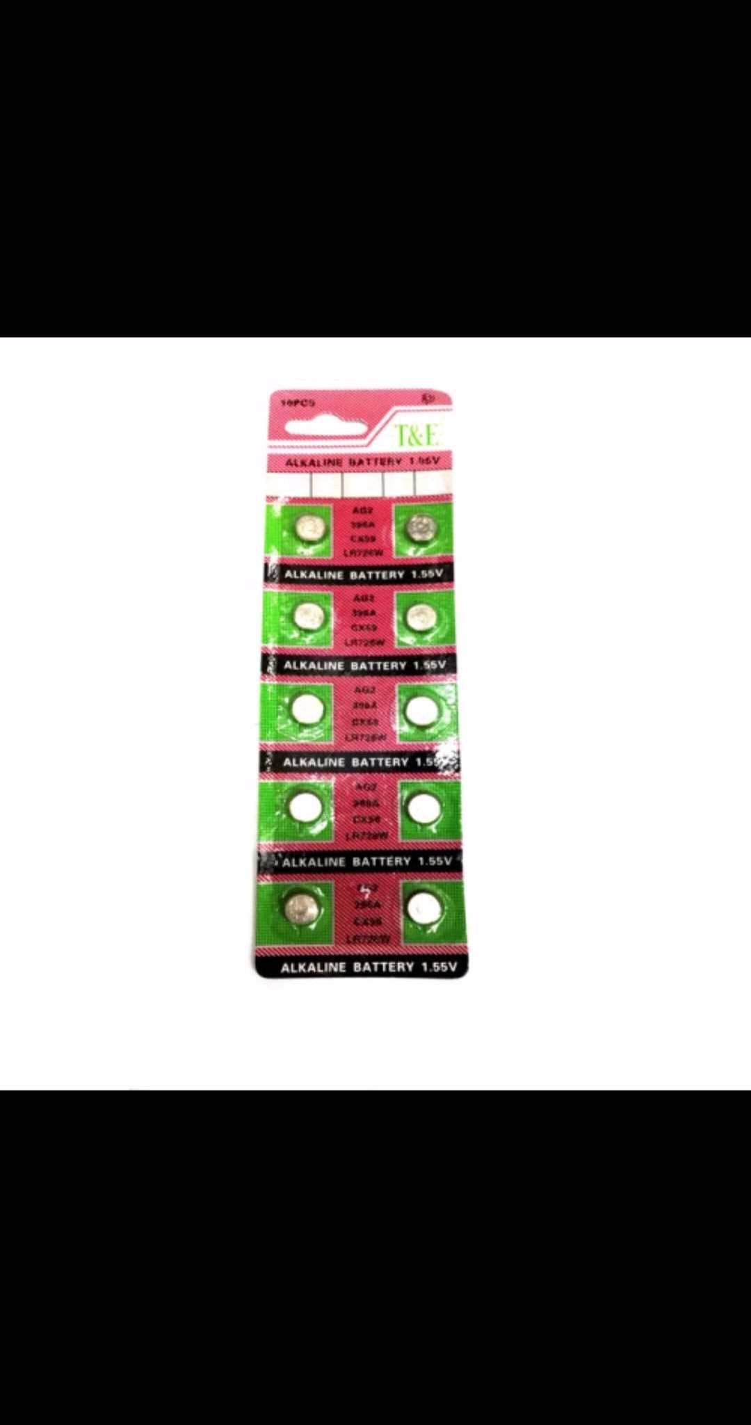 Αλκαλικές μπαταρίες - AG2 - 1.55V - 10pcs - 681026 - iThinksmart.gr
