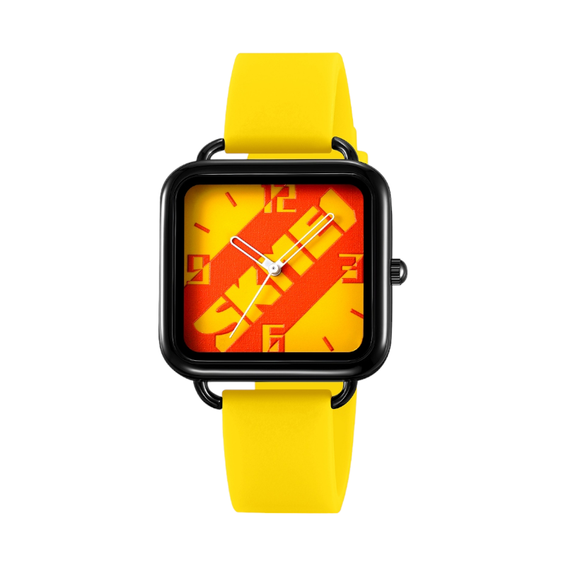 Aναλογικό ρολόι χειρός – Skmei - 2196 - Yellow - iThinksmart.gr