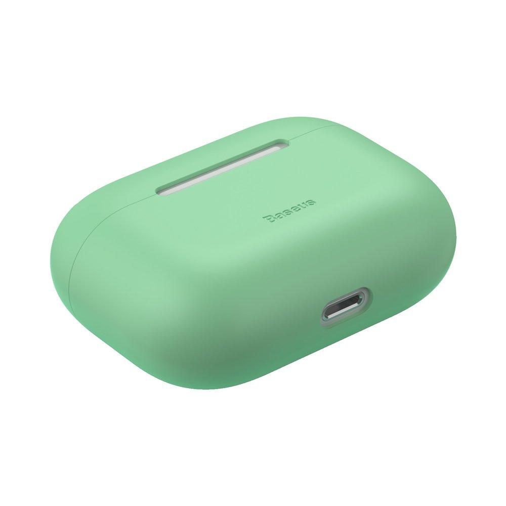 Θήκη Baseus Silica για Apple AirPods Pro - Πρασινο (WIAPPOD-ABZ01) - iThinksmart.gr