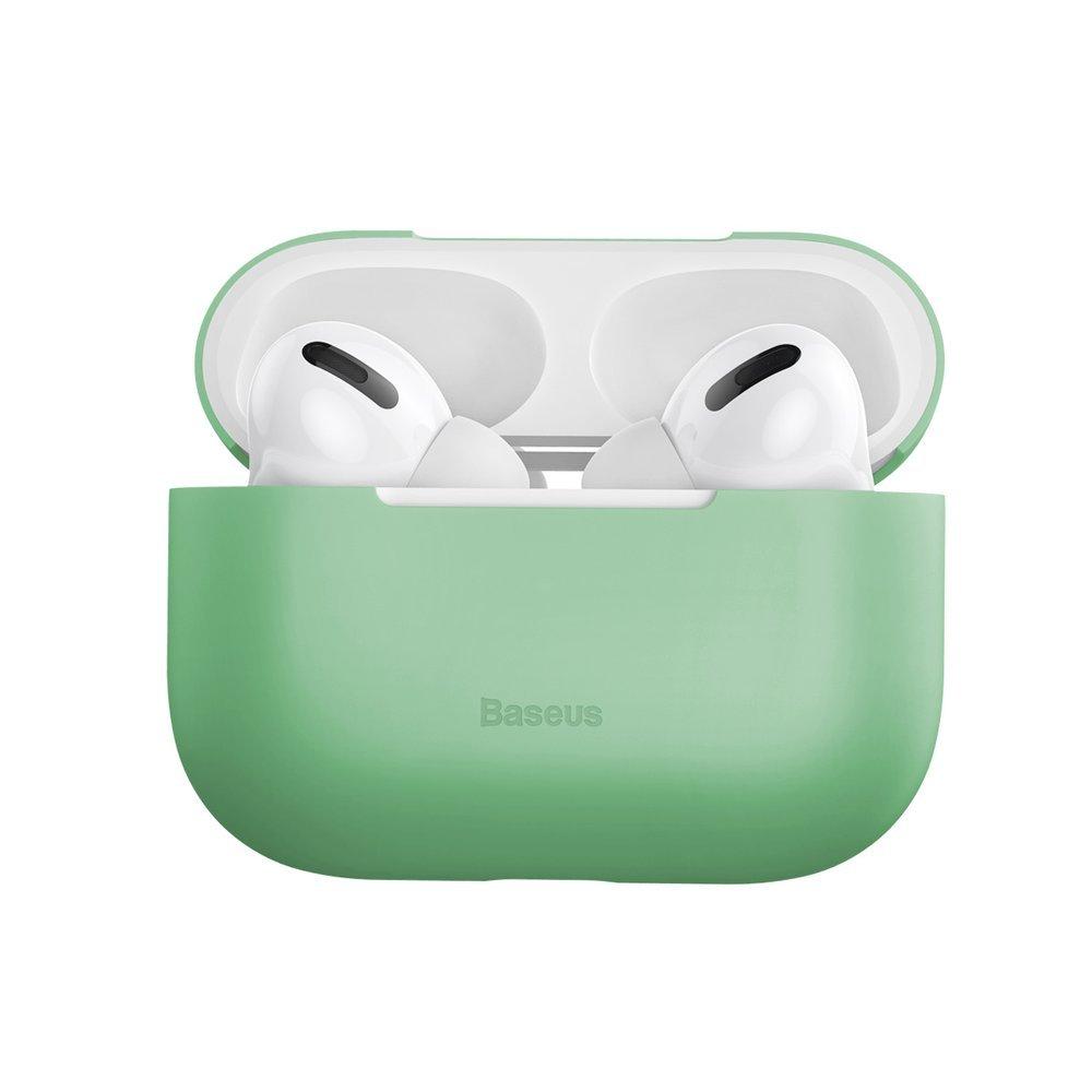 Θήκη Baseus Silica για Apple AirPods Pro - Πρασινο (WIAPPOD-ABZ01) - iThinksmart.gr