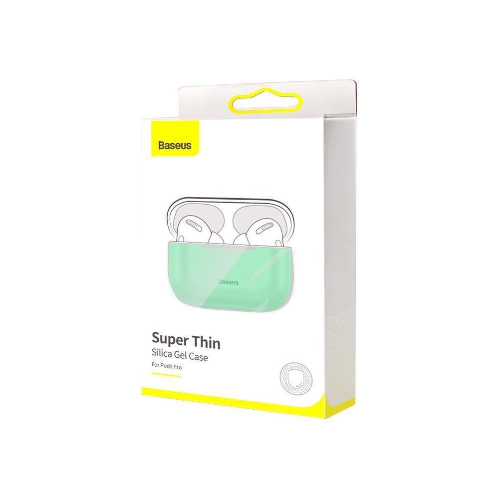 Θήκη Baseus Silica για Apple AirPods Pro - Πρασινο (WIAPPOD-ABZ01) - iThinksmart.gr