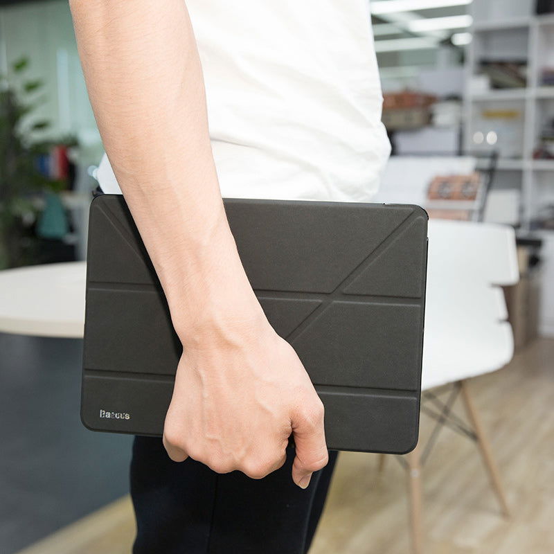 Θηκη Baseus Simplism Y-Type απο Δερματινη - iPad Pro 12.9" - Μπεζ - LTAPIPD-E11 - iThinksmart.gr