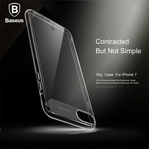 Θηκη Baseus Sky Series - iPhone 7 / iPhone 8 / SE 2020  - Διαφανο - iThinksmart.gr