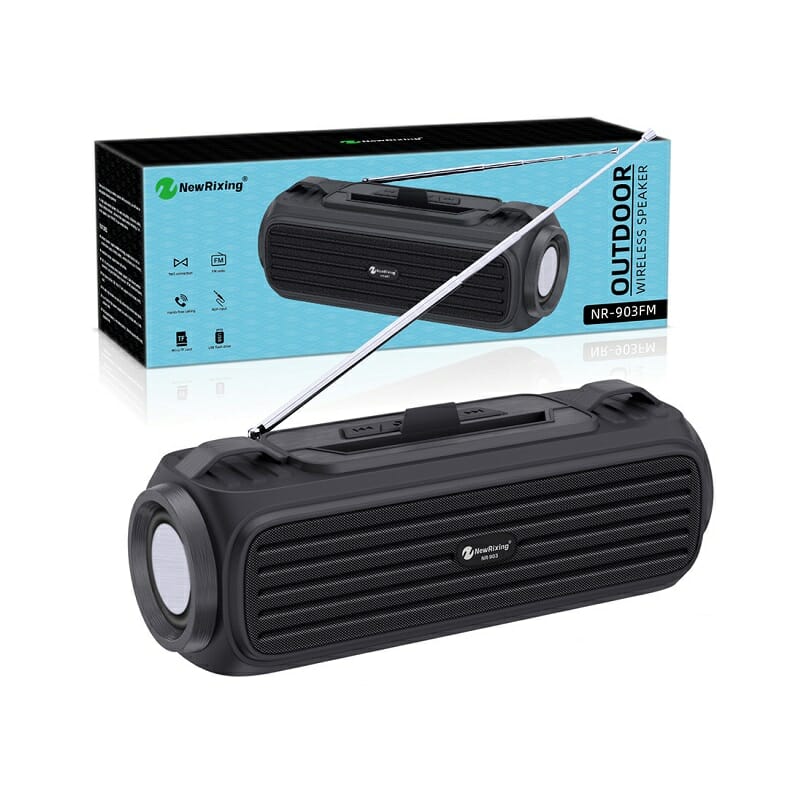 Ασύρματο ηχείο Bluetooth - NR903 - 909032 - Black - iThinksmart.gr