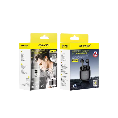 Ασύρματα ακουστικά Bluetooth με θήκη φόρτισης - T26 Pro - Awei - 004367 - iThinksmart.gr