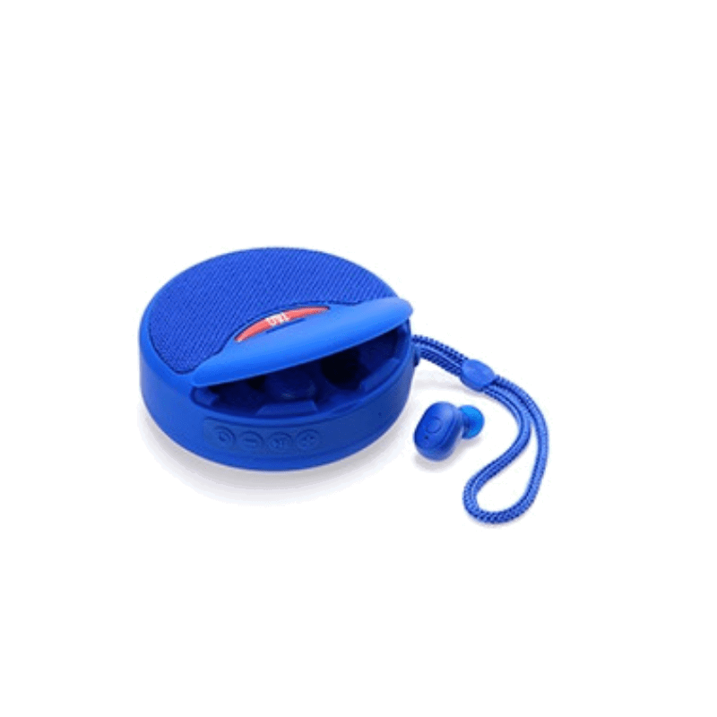 Ασύρματο ηχείο Bluetooth με ακουστικά - TG-808 - 883808 - Blue - iThinksmart.gr