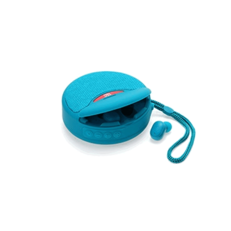 Ασύρματο ηχείο Bluetooth με ακουστικά - TG-808 - 883808 - Light Blue - iThinksmart.gr